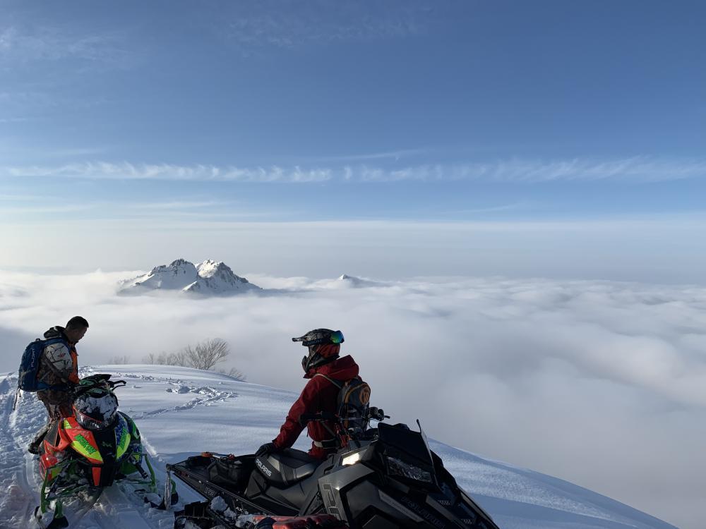 Snowmobile experience at Fukushima Washikura mountain (90 minutes a session) 3