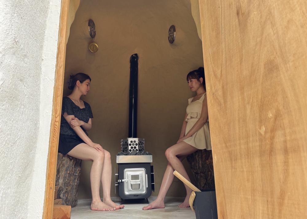 土湯温泉女沼エリア　プライベートサウナ 3時間【アースバッグサウナ】  2